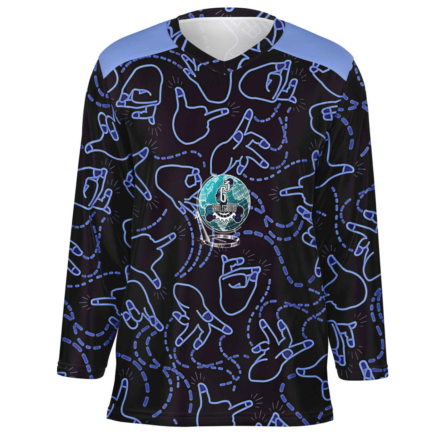 G3 BATTLEGROUND - GHOSTED HOCKEY JERSEY (UNISEX)