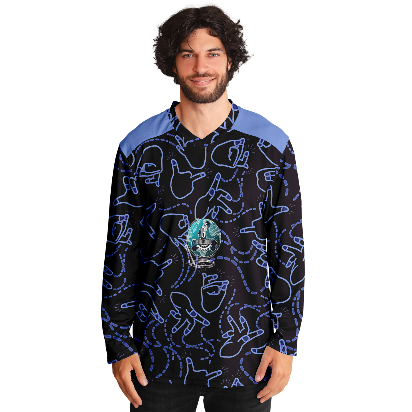 G3 BATTLEGROUND - GHOSTED HOCKEY JERSEY (UNISEX)