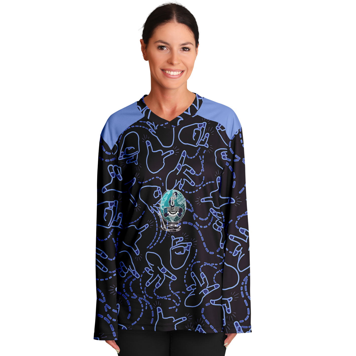 G3 BATTLEGROUND - GHOSTED HOCKEY JERSEY (UNISEX)