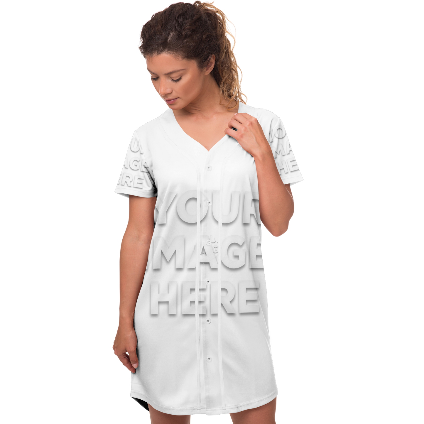 CANVAS BASEBALL JERSEY DRESS - BUILD YOUR OWN YGM