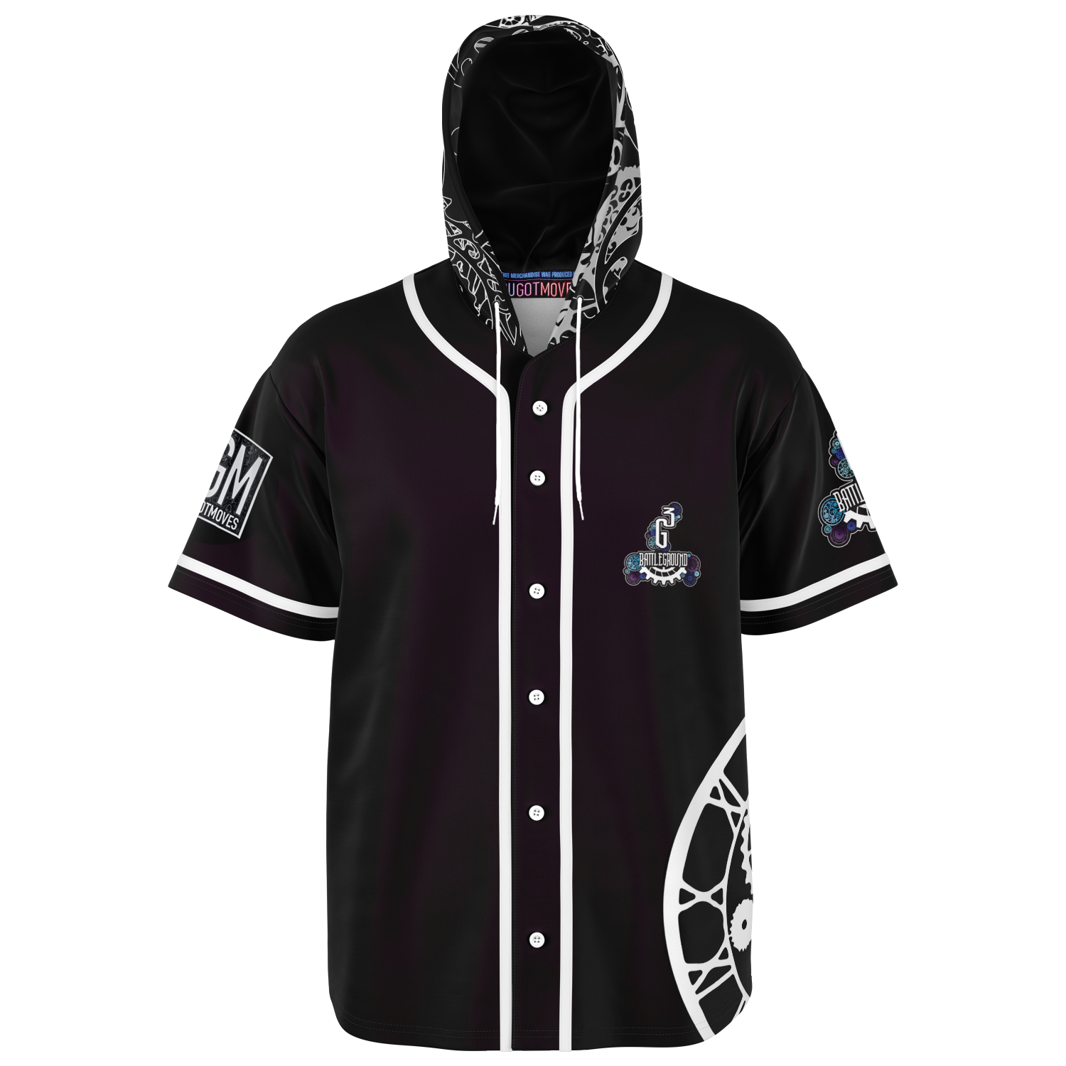 COMMEMORATIVE JERSEY G3 BATTLEGROUND 2024 You Got Moves   5ef437d3d4cebd140043f39f192c5ebe HoodedBaseballJersey Ghost Front 