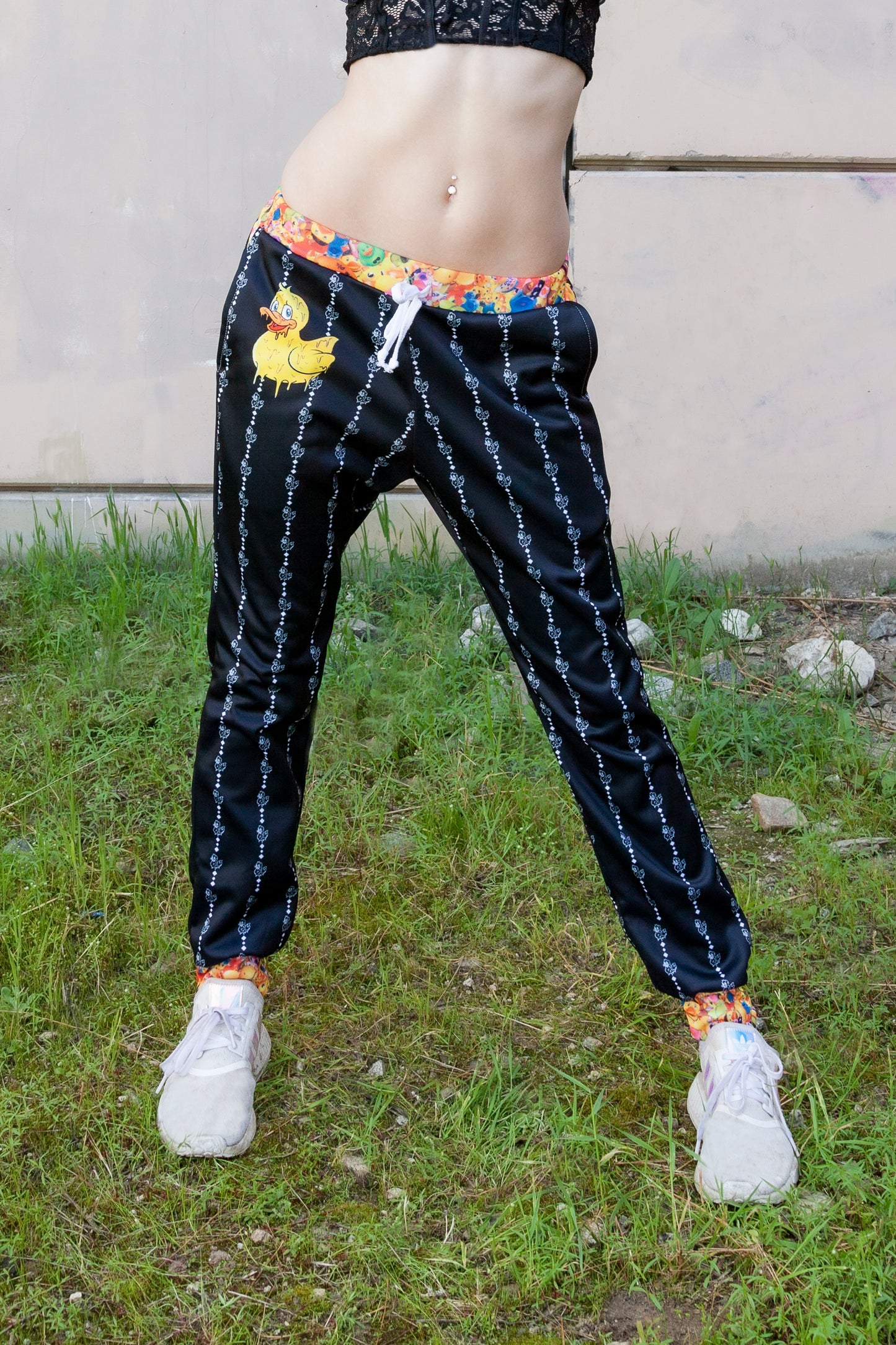 MotherDuckerz X YGM Pinstripe Joggers